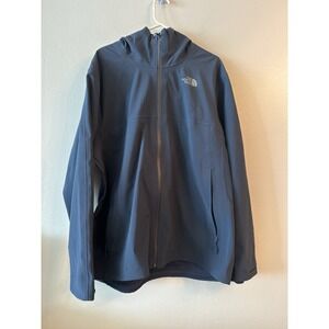 Mens The North Face Apex Flex Gore Tex All Weather Proof Jacket Size XXL Blue